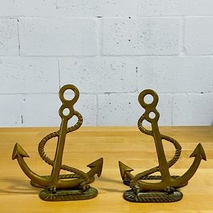 Vinatge Brass Bookends